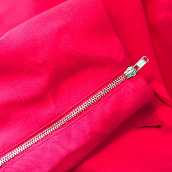 Theory size 4 fitted blazer. Gold zipper/button - Picture 4 of 8